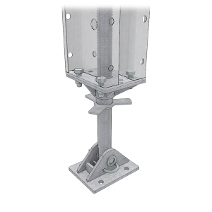 Light Screw Jack and Base Plate