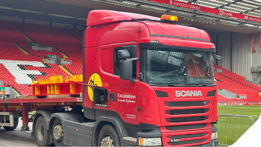 MGF HGV at Anfield