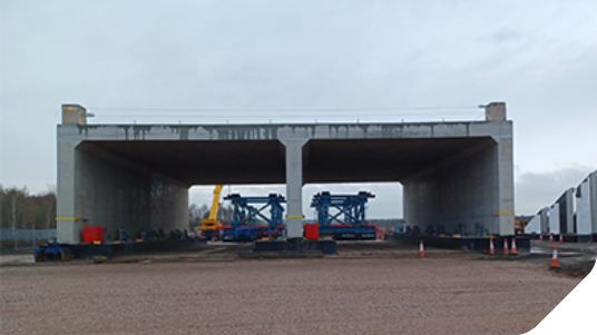 MGF Assisting With Bridge Move