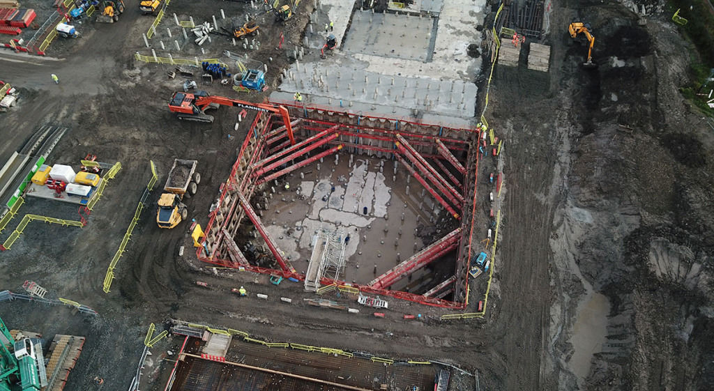 Waste Bunker at Earls Gate Energy Centre
