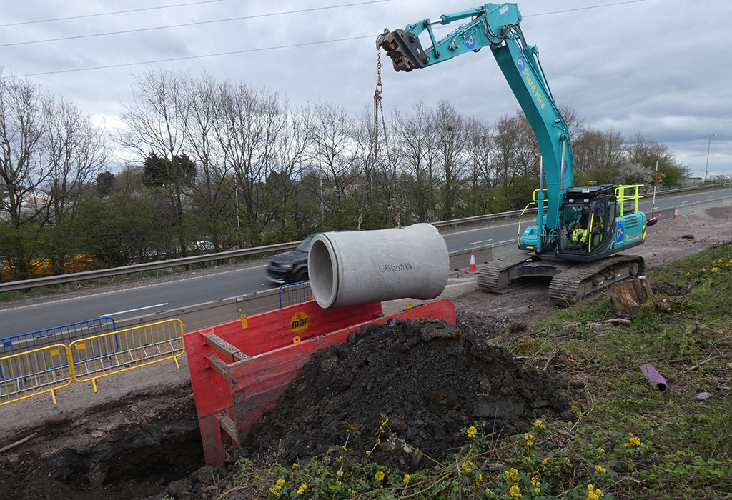 M6 Junction 10 Improvement Works