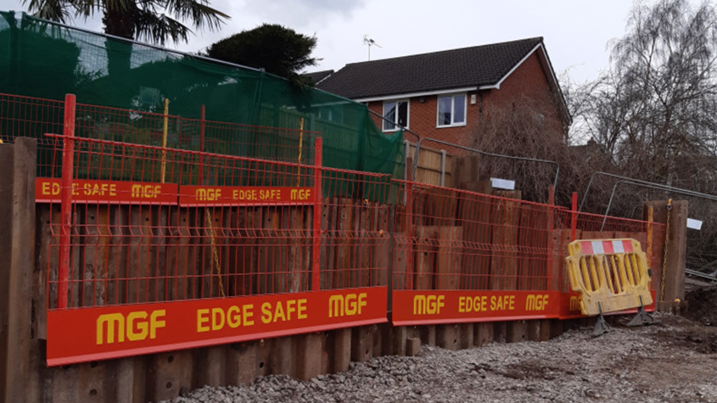 MGF's reactive works prevents the collapse of a garden