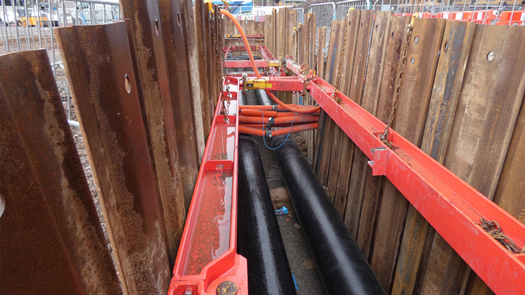 78m Long Open Excavation