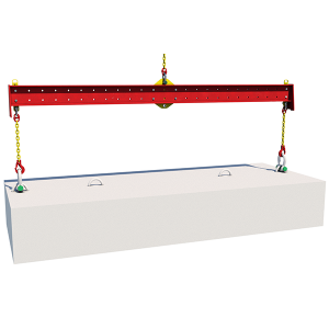 AL15 Adjustable Lifting Beam with 2 lifting points