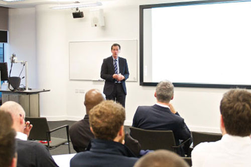 Steve Hesketh at the Temporary Works Forum