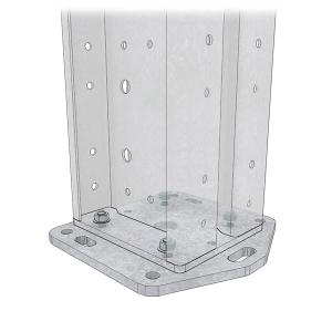 UniShore® Heavy Duty Anchor Plate