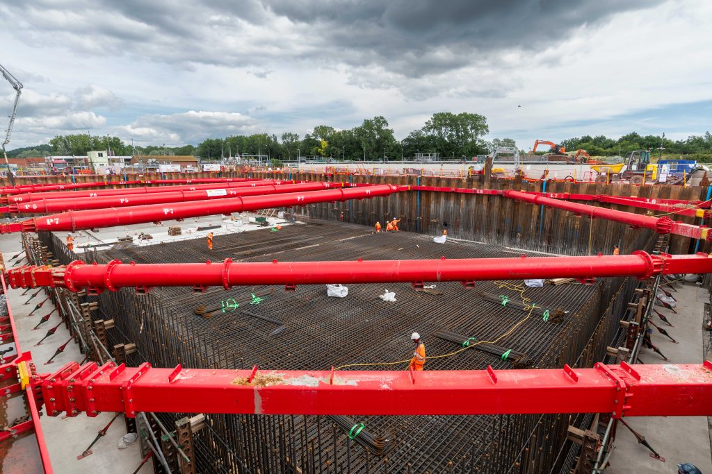 Storm Tank Cofferdam design at Holdenhurst