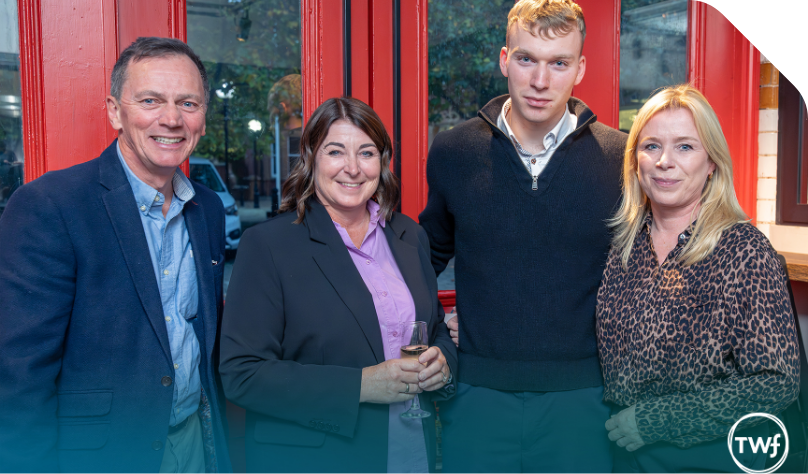 Members of MGF and TWF at the celebration event