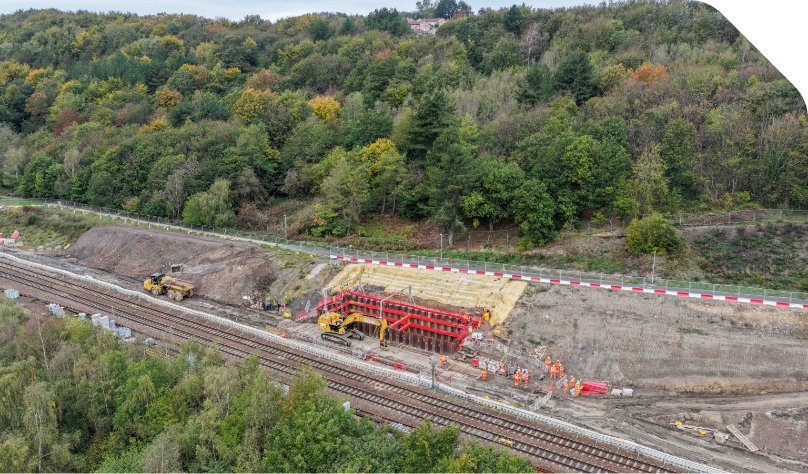 MGF mine capping solutions in Huddersfield