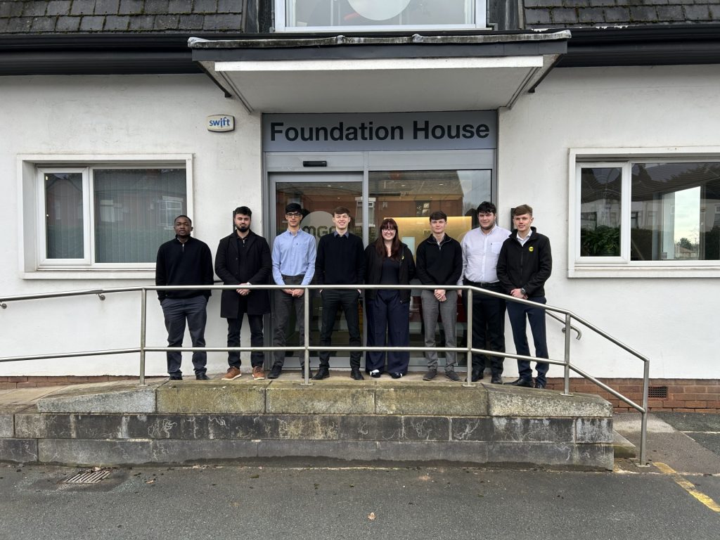 MGF Apprentices at foundation house