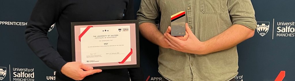 MGF win apprentice employer of the year award